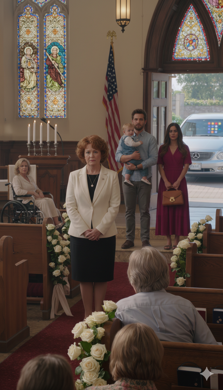 I organized my grandson’s baptism at our little church—then my son told me to leave in front of God and everyone, and by the next morning my phone said 99+ missed calls.