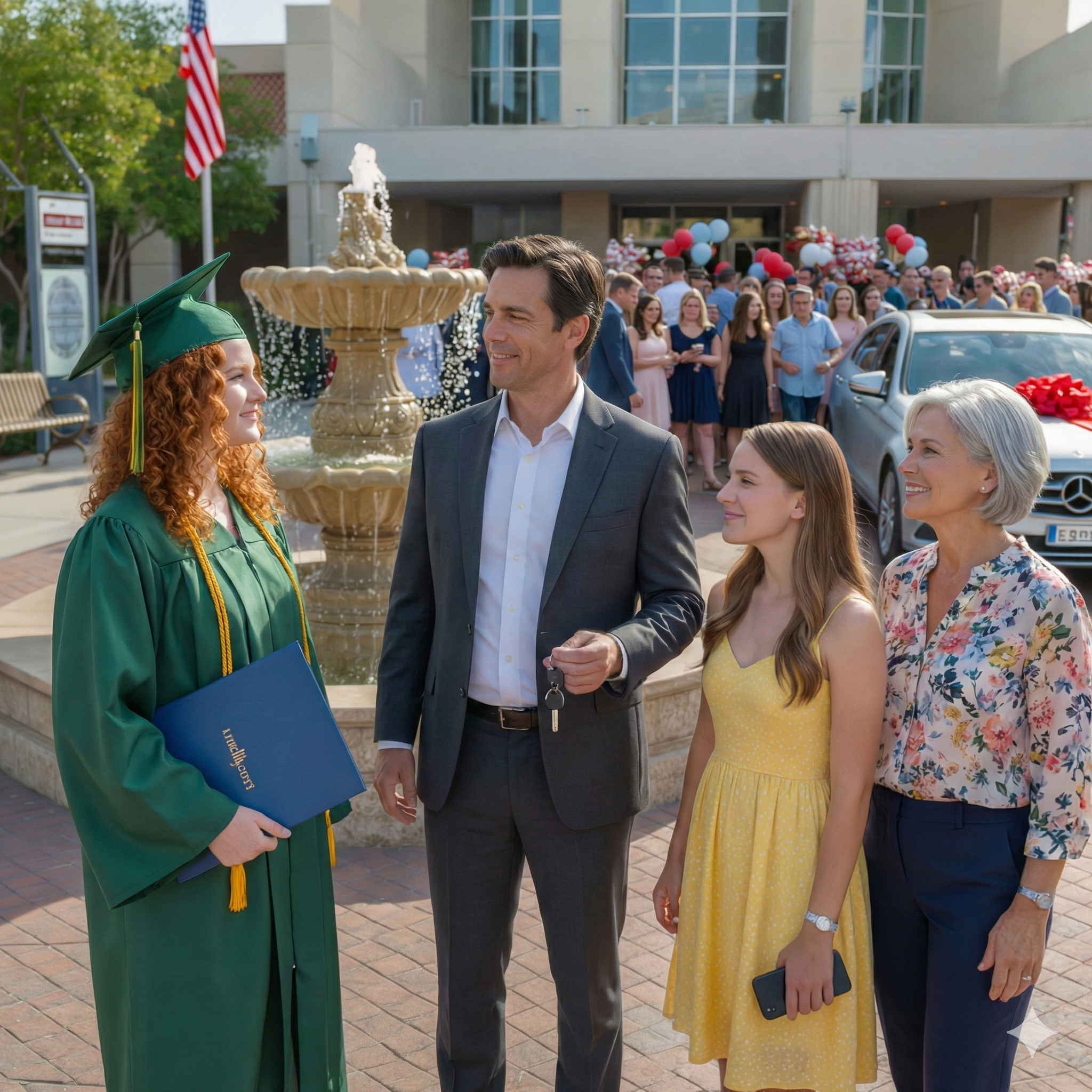 “Take The Bus—We’re Buying Your Sister A Mercedes,” My Father Said. At Graduation, The Dean Announced, “And Now… Our Youngest Billionaire Graduate…” And My Father’s Smile Froze.