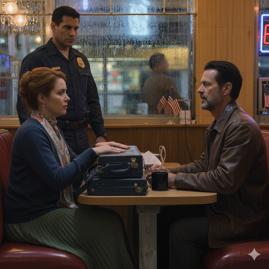 I was driving home with apples for jam when a hunter called and said, “ma’am, I found your daughter,” and thirty minutes later I was on my knees in the muddy woods behind the quarry, staring at Olivia’s bruised face while she tried to breathe and whispered, “his mother said I’m dirty blood,” and when the distant wail of 911 rose closer she grabbed my wrist and begged, “don’t take me there—she has people everywhere,” which is when I remembered Grandpa Nick’s warning about insane situations and hidden truths, yanked Olivia into my Chevy, texted my ex-military brother “now it’s our turn,” and headed for the one meeting Lucille Sterling never planned for