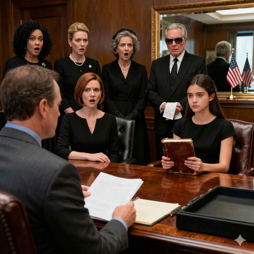 My wealthy uncle took me in when my parents left me behind at 13. Fifteen years later mom arrived at his will reading expecting millions until i shut her up Lawyer arrived in horror.