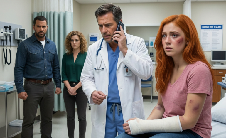 My stepfather beat me every day as a form of entertainment. One day, he broke my arm, and when we took me to the hospital, my mother said, “It was because she accidentally fell off her bike.” As soon as the doctor saw me, he picked up the phone and called 911.