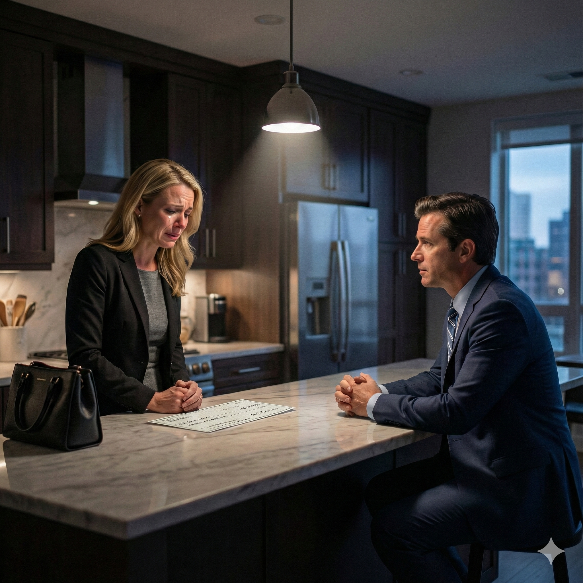 I was planning to divorce my husband. Unexpectedly, his mistress’s husband showed up and gave me a check for $150 million. He said, “Don’t divorce him now, wait another 3 months…”