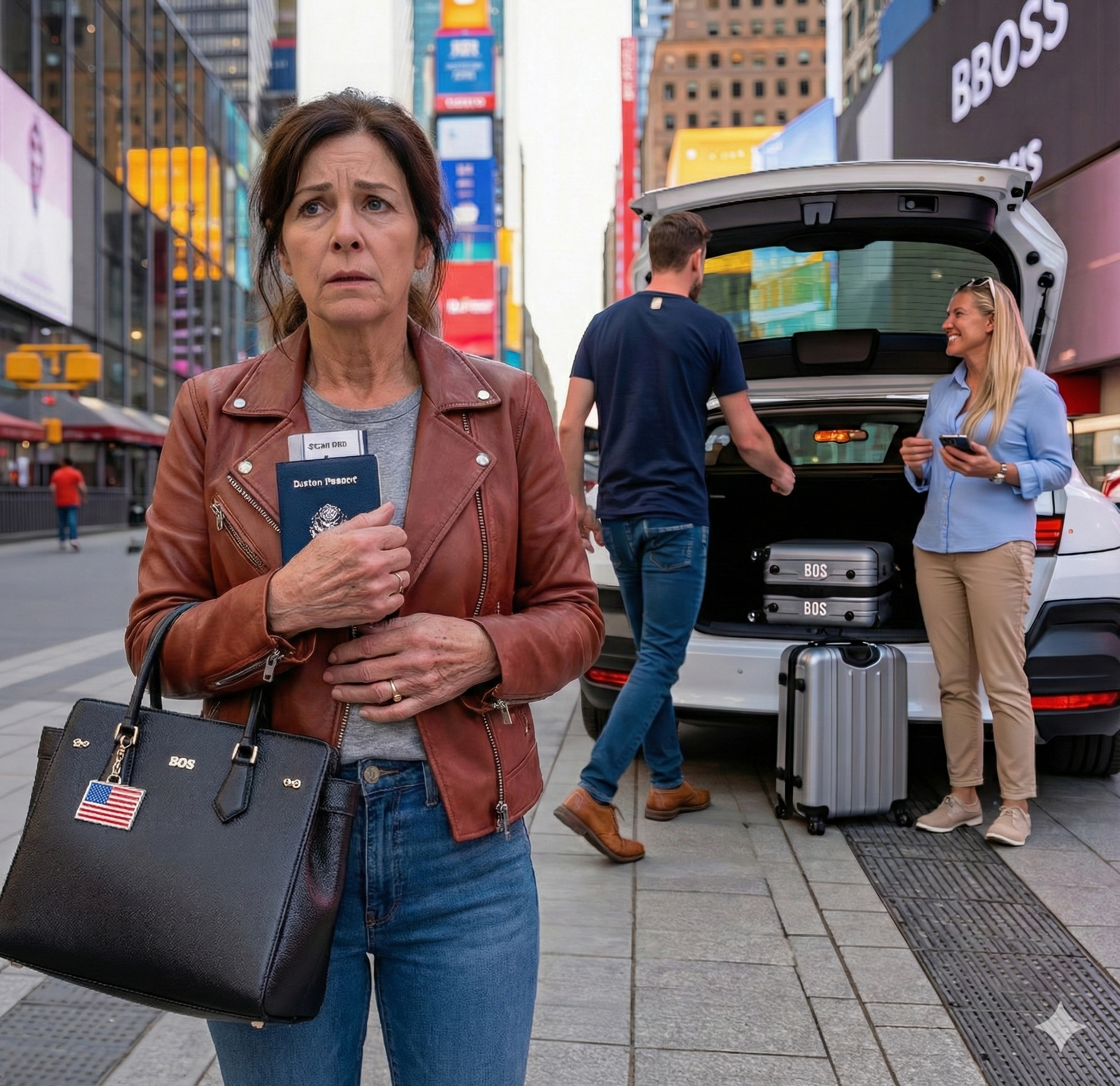 My son and his wife thought it was funny to drive off and leave me behind in a small town in Portugal after an argument. “Let’s see how she gets back,” they laughed, like it was a harmless joke. I didn’t chase them, and I didn’t go back. A month later, they finally tracked me down in Italy, but by then it was already too late—I’d already started building a new life without them.