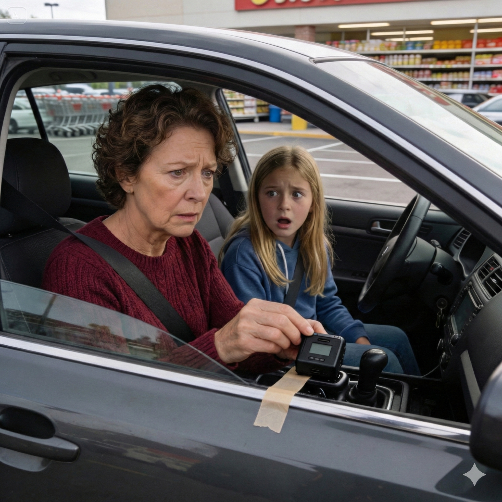 When I picked up my 8-year-old granddaughter in my son’s car, she leaned closer and whispered that the car felt strange.