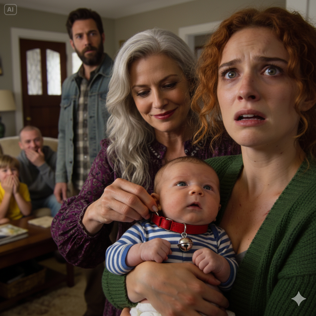 My SIL raised her glass and smirked, saying the toast was for the baby. I unwrapped the box and found a dog leash.