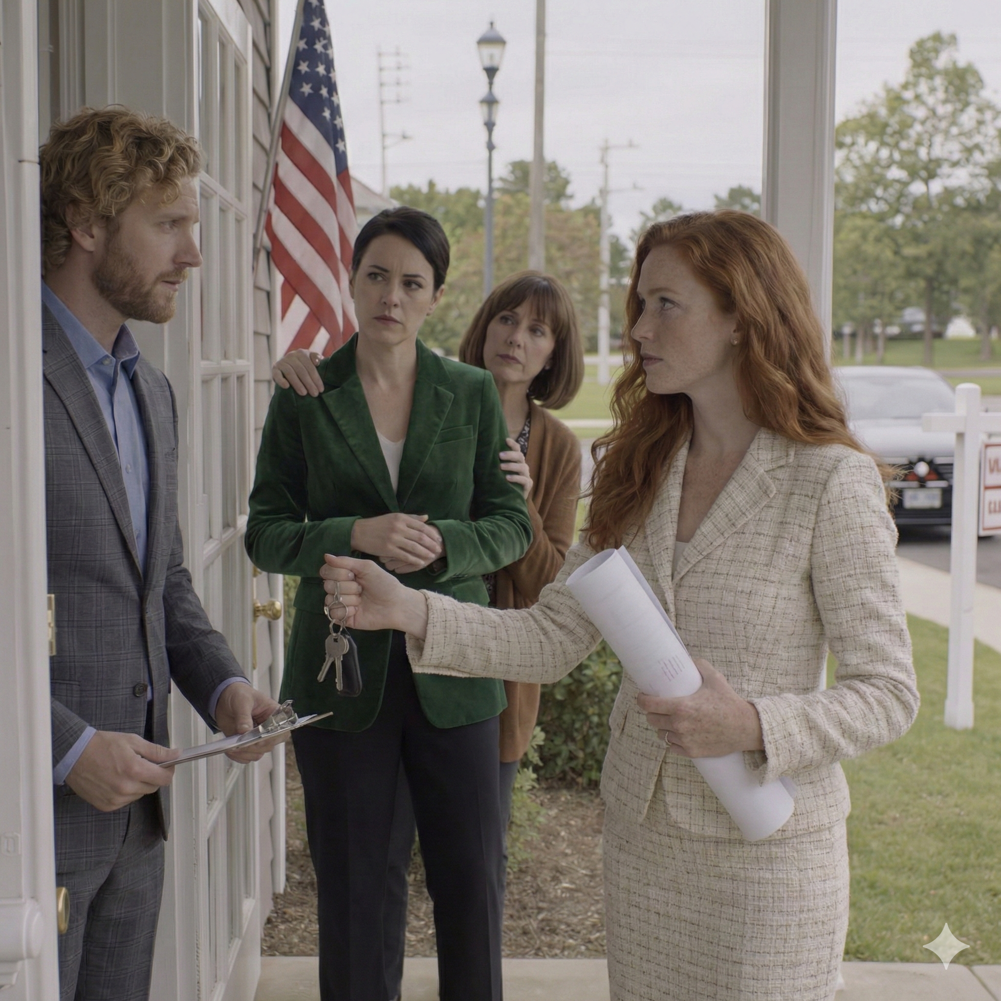 At Grandpa’s Funeral, My Sister Stood Up And Announced She’d Sell The House To Cover Her $340,000 Gambling Debt. Mom Nodded Like It Was Normal: “Your Grandpa Would Understand.” Relatives Glanced At Me Like I Should Start Packing. I Stayed Quiet Until The Probate Attorney Opened A Folder Labeled “2009.” He Paused, Reread One Line, Then Looked Up And Said, “Actually… The House Isn’t…”