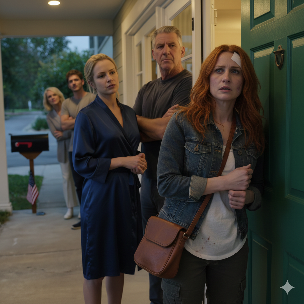 Three days after a drunk driver put me in a county hospital, my father leaned over my bed and hissed, “Pay up or get out,” then treated my recovery like an overdue favor; when I came home, a padlock and a sticky note sat on my closet like a verdict, and the scariest part wasn’t being shut out—it was realizing he’d been rehearsing this for years, right up until that crooked lighthouse painting in his office started to look like a door.