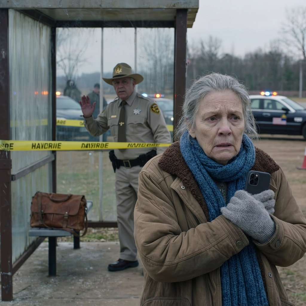 My nephew called me at 5 a.m.: “Grandma, please… don’t wear your red coat today.” His voice was shaking. “Why?” I asked. “You’ll understand soon enough,” he whispered. At 9 a.m., I went to catch the bus. When I got there, I froze—and understood why.