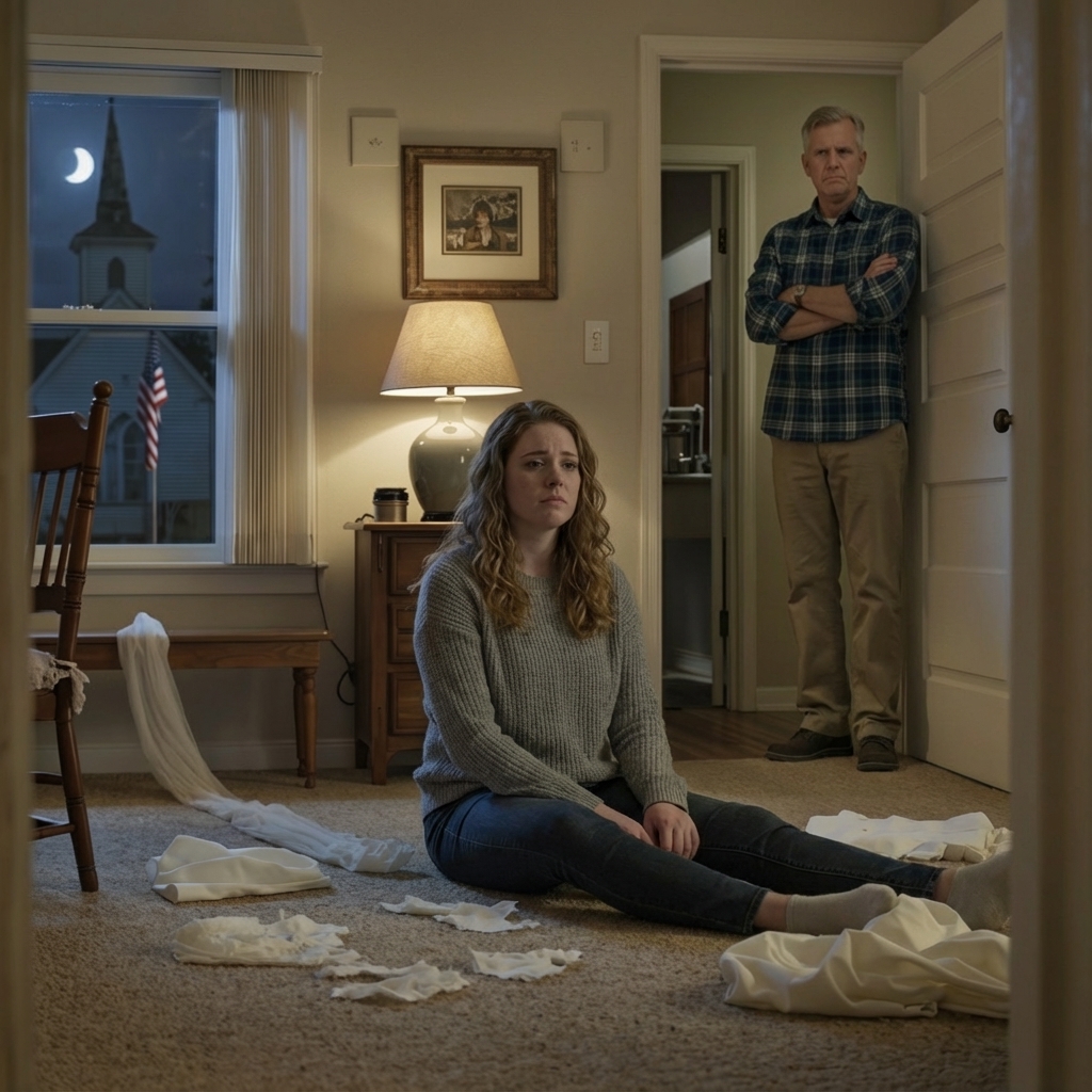 The night before my wedding, my parents quietly ruined my wedding dress, cutting it into two pieces – just to force me to give up, to stop everything. ‘You deserve this,’ my father said coldly. But when the chapel doors opened, they saw me standing tall in a white Navy uniform, with two shining stars on my shoulders. My brother froze and blurted out, “Oh wow… look at her ribbons!”