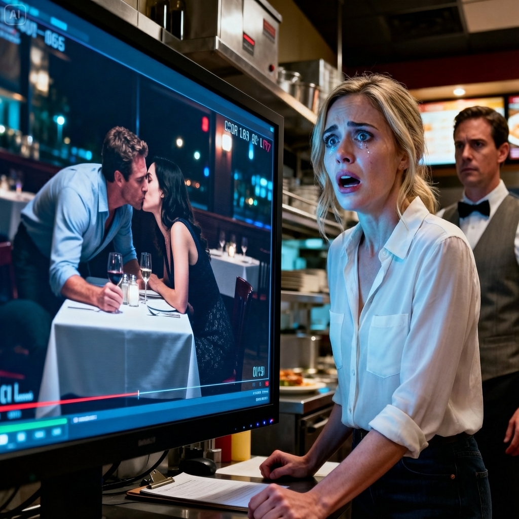 I rushed back to the restaurant after realizing I’d forgotten my purse. As the manager handed it over, he hesitated, then leaned in and whispered, “I can show you the security footage… but promise me you won’t faint.” My heart skipped. Seconds later, the screen lit up—and there was my husband. What he did made my legs go weak. And that’s when I realized… I was the last to know the truth.