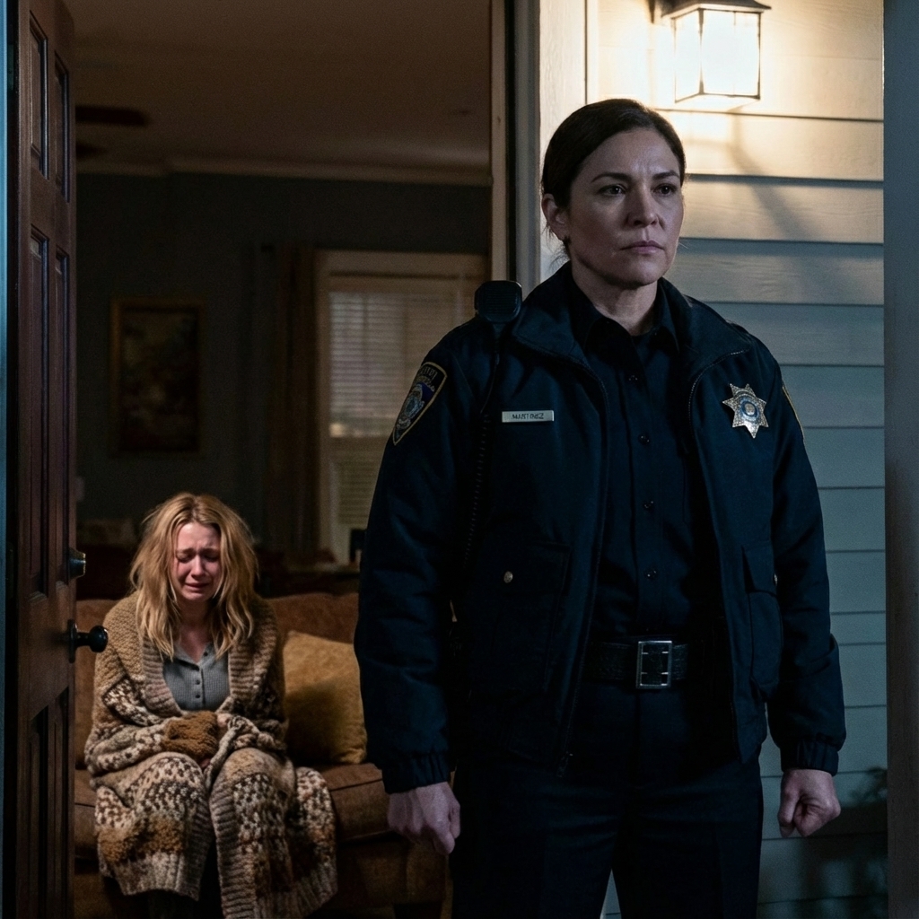 1 AM. MY DAUGHTER COLLAPSED AT MY DOOR, BRUISED AND BROKEN. SHE SOBBED, “MY HUSBAND BEAT ME… FOR HIS MISTRESS.” I QUIETLY PUT ON MY UNIFORM. THEN I MADE ONE CALL: “THE PLAN STARTS. NOW.”