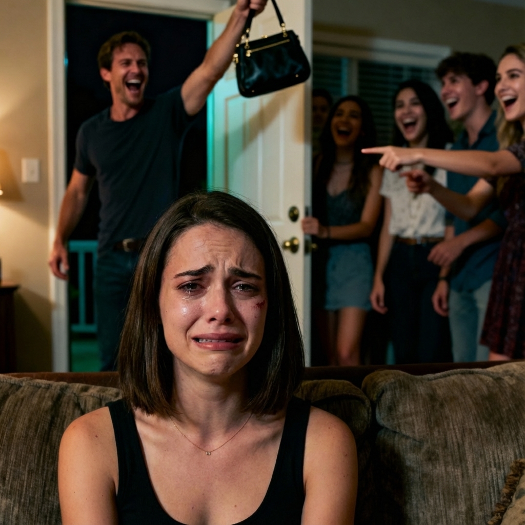 My Boyfriend Got Wasted At A Party And Announced To Everyone, ‘She’s Basically My Maid With Benefits—Good For Scrubbing Toilets And Paying Rent, But Way Too Boring For Anything Else.’ When I Tried To Leave, He Grabbed My Wrist And Shouted, ‘Sit Down! Look, Guys, She Doesn’t Even Have The Guts To Walk Away—Pathetic, Isn’t She?’ His Friends Laughed While He Blocked The Door, Waving My Purse In The Air. I Just Smiled And Sat Down, Waited For The Night To End.