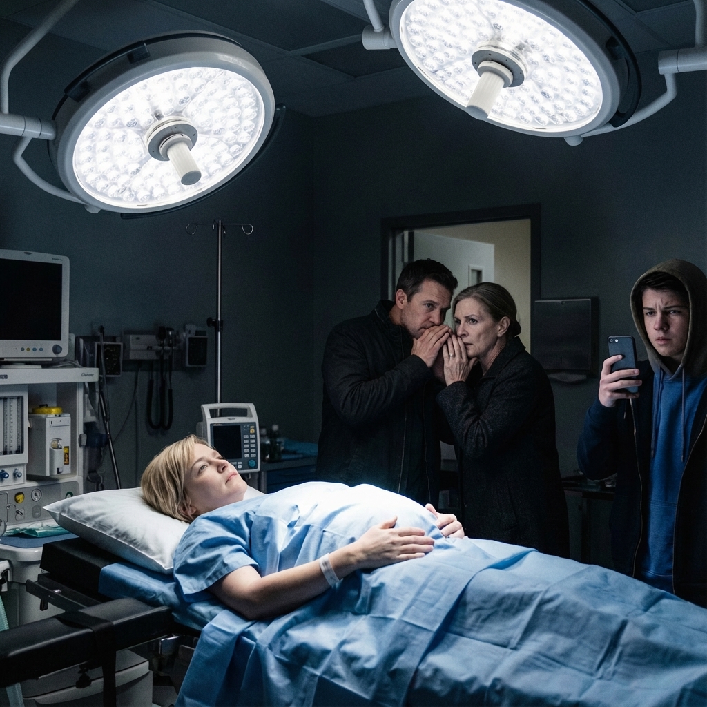 While I was unconscious in the delivery room, my mother-in-law said, ‘If it’s a girl, leave her.’ My husband replied, ‘I already signed the papers.’ What they didn’t know was—my son recorded everything.