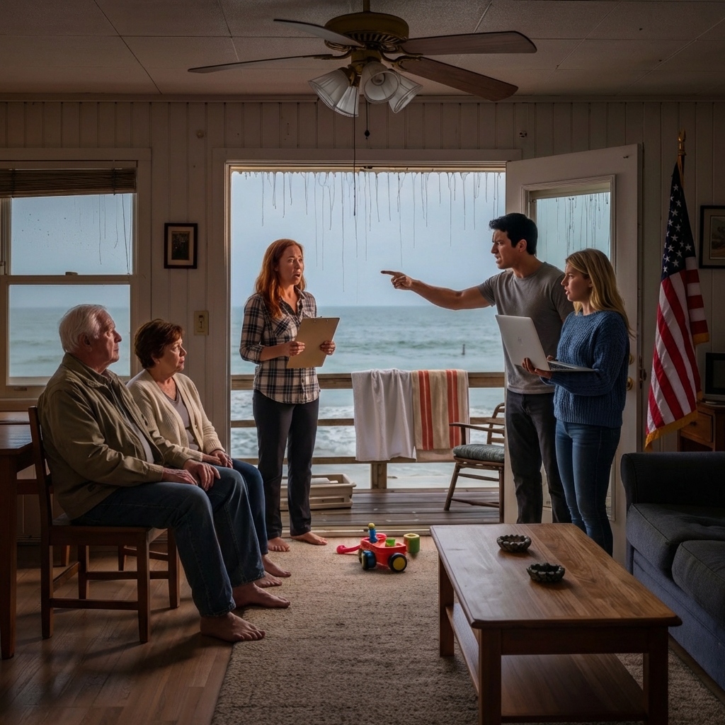 I Gifted My Parents A $425,000 Seaside Mansion For Their 50th Anniversary. When I Arrived, My Mother Was Crying And My Father Trembling – My Sister’s Family Had Taken Over. Her Husband Stepped Toward My Dad, Pointed To The Door, And Yelled, “This Is My House, Get Out!” My Sister Laughed… Until I Walked In, And SILENCE FELL…