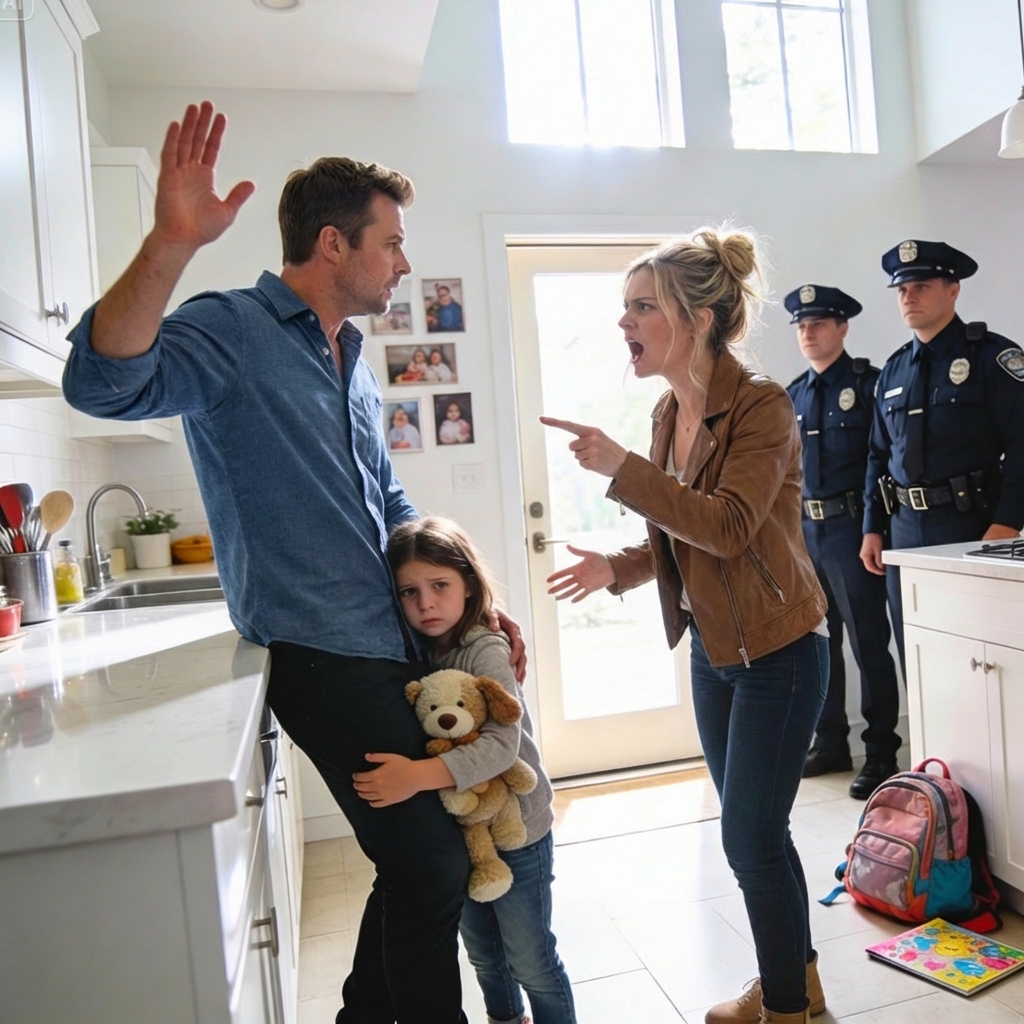 My Ex-wife Burst Into My Home And Said, “You’ve Been Abusing My Daughter During Weekend Visits.” Behind Delilah, Two Police Officers Stood, Ready To Handcuff Me For C.h.i.l.d A.b.u.s.e – But I…
