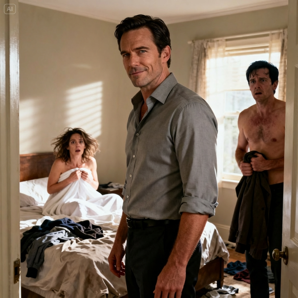 I caught my wife in bed with my brother — and I didn’t scream or confront them. I smiled, walked away, and let the consequences speak for me.