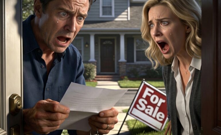 My daughter forgot to hang up the phone. I heard: “He has to go to a nursing home.” I didn’t say anything. They sold the house for $890,000. They returned from a business trip, smiling until the key fit. On the doorstep they found a note, and when they read it, they started screaming!