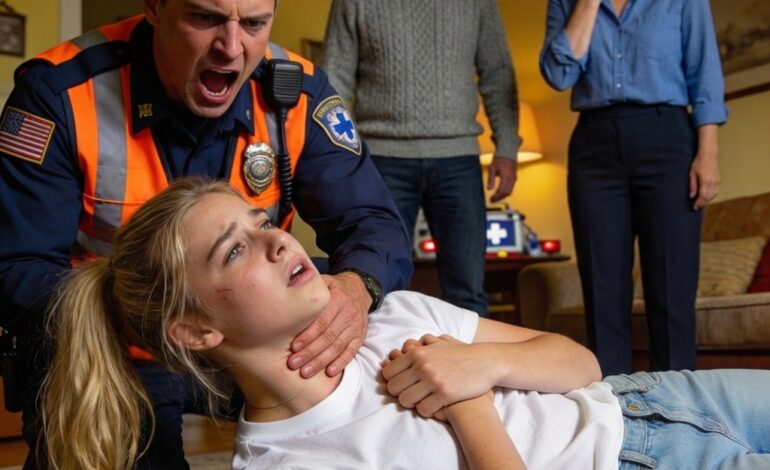 Quit faking it,” my dad said as I gasped for air. Minutes later, EMTs shouted for a stretcher