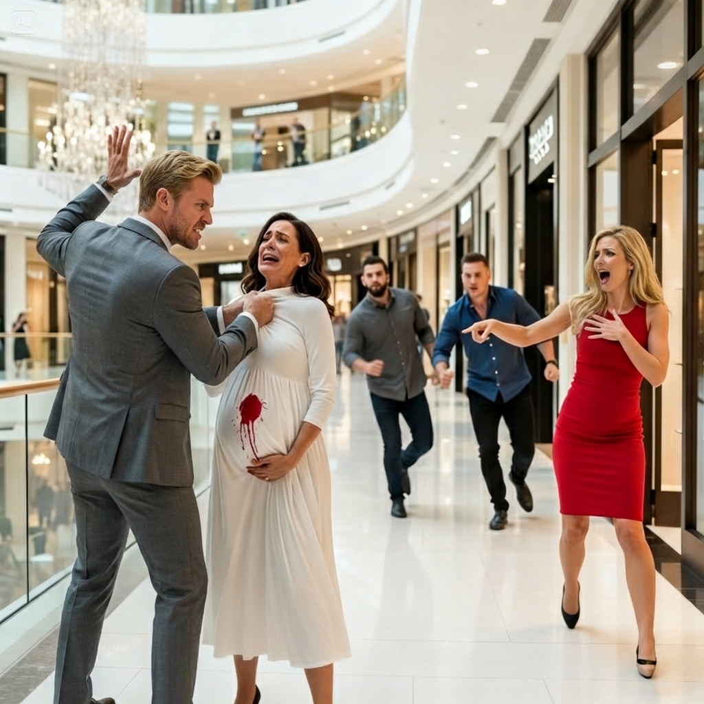 “Sit down and behave.”He Slapped His Pregnant Wife In Public — But Her Billionaire Brother Brought Down His Empire