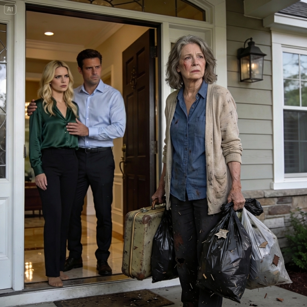 My house was destroyed by a tornado, so I went to my son’s place. He said: “We want privacy, my girlfriend doesn’t want you here.” So I called my old high school love — a self-made millionaire. Nobody knew I still had his number. When he showed up and said 3 words…