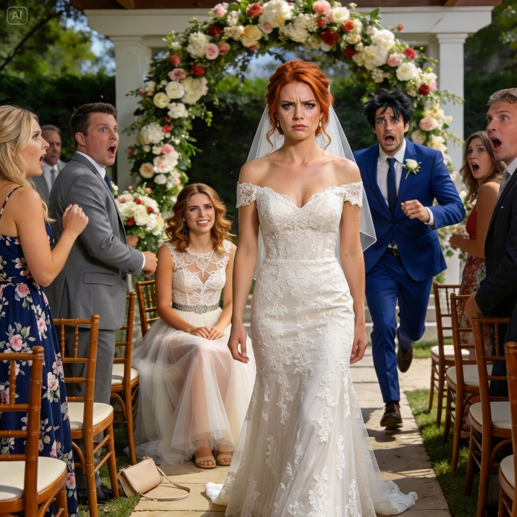 On my wedding day, when I arrived at the venue, I was stunned to find my sister in bridal attire sitting with my fiancé. I asked, “what are you doing here? he’s my fiancé.” She laughed and said, “he’s my fiancé now.” I then whispered a secret truth in my fiancé ear and walked away. He chased after me, saying, “you can’t do this to me.” I responded, because you deserve this..