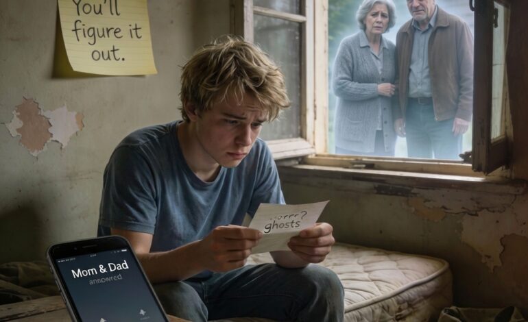 My family moved two states away when I was 17 without telling me, leaving me nothing but a note and no support. Now, twelve years later, after I made it on my own, they suddenly want to be part of my life again.