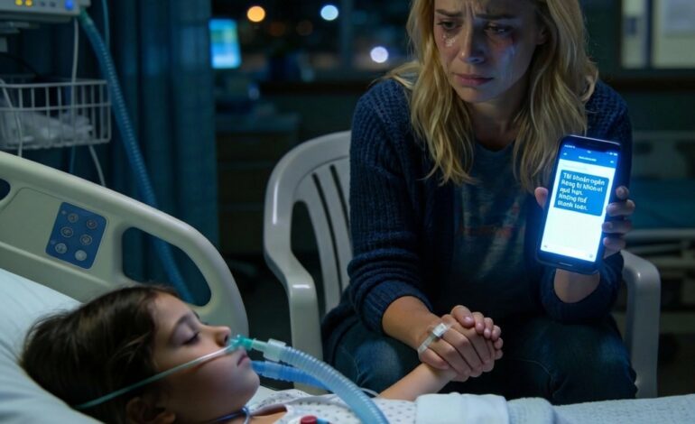 While my child was in the hospital at just 8 years old, my parents sold our belongings and replaced us with my sister.