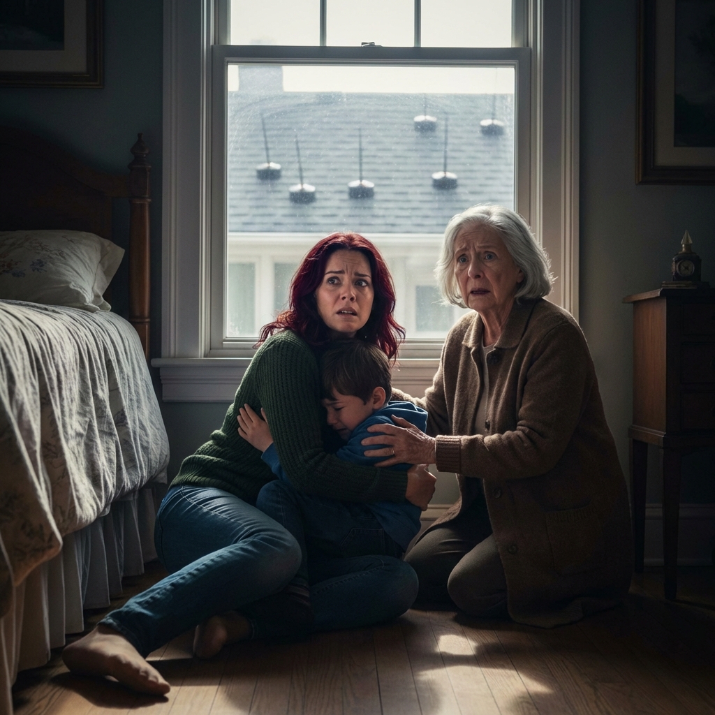 On my first day in the new house, an elderly neighbor came trembling to my door. “You need to leave this house immediately.” “Why? What’s wrong?” “Bring your son and come to my second floor.” When I saw my new home from her window, I collapsed to my knees while holding my son.