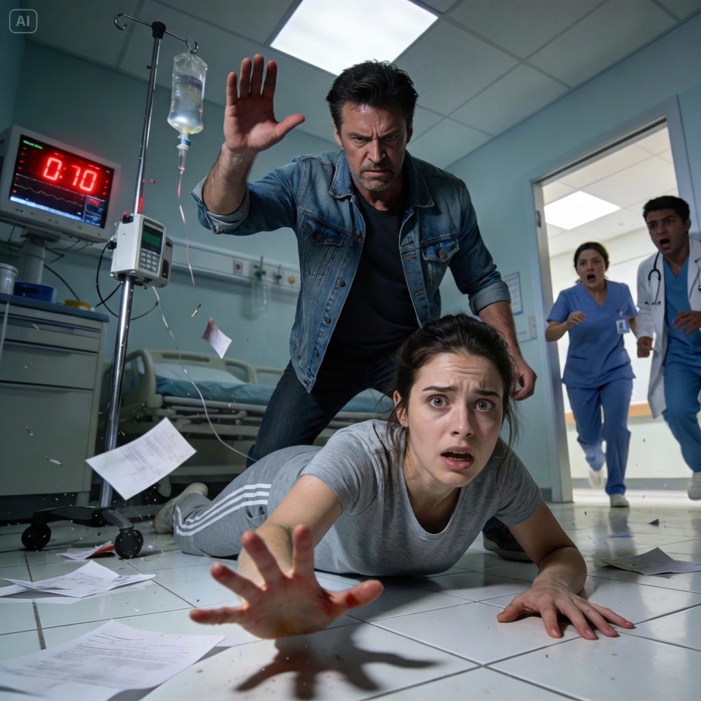 “You better start earning your keep!” my stepdad yelled as I lay in bed, fresh from surgery, barely moving. I said I couldn’t work yet… he slapped me so hard, I crashed onto the hospital tiles… metallic taste of blood, trembling hands. He barked: “Stop pretending you’re weak!” Police arrived in horror.