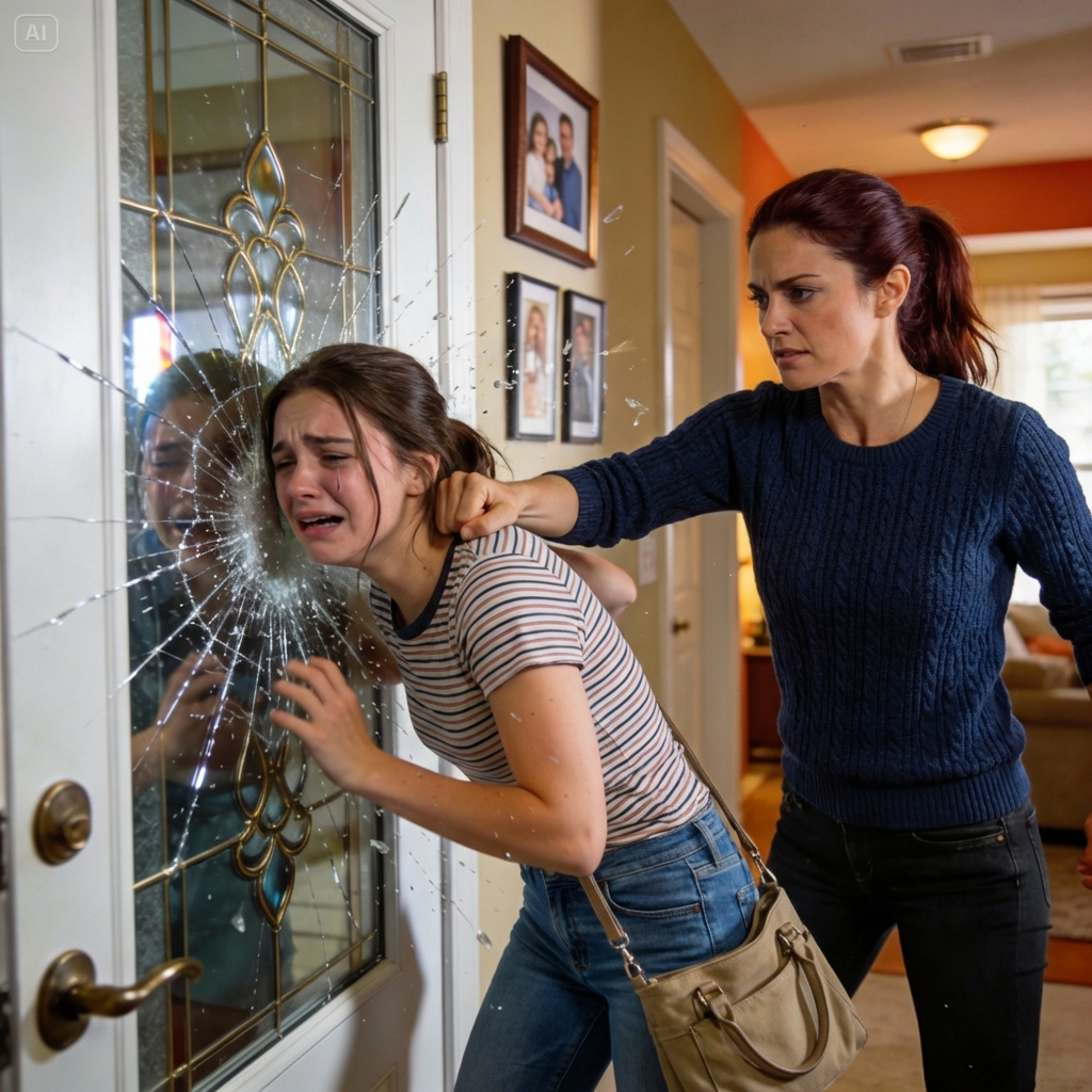 My sister pushed me through a glass door in rage — the impact put me in a coma. And when I finally opened my eyes… everything had changed…