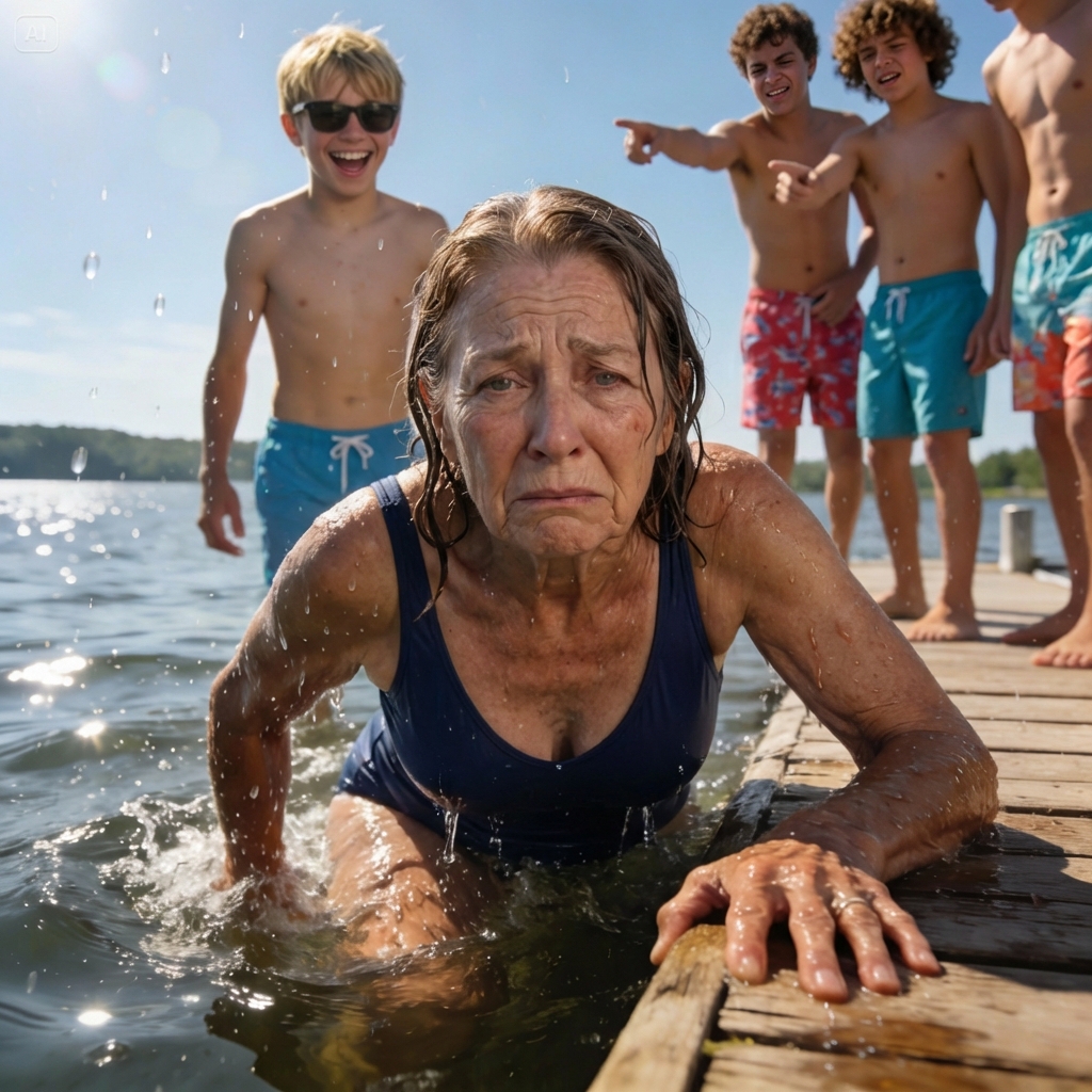 My grandson pushed me into the lake, for two minutes, I fought for my life—gasping and drowning. “Don’t be so dramatic!” he laughed. Two weeks later his university fund was gone, and so was I.