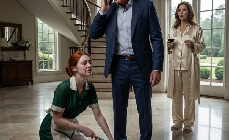 AFTER 15 YEARS OF RUNNING MY BUSINESS IN THE UK, I RETURNED TO GEORGIA AND FOUND MY DAUGHTER LIVING AS A MAID IN THE $4M MANSION I LEFT HER. SHE LOOKED OLDER THAN HER AGE AND HARDLY RECOGNIZED ME. I CALMLY CALLED MY LAWYER AND SAID 4 WORDS, WHAT HAPPENED NEXT SHOCKED THEM…