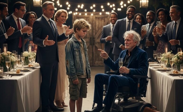 “Security, get this kid out of here,” they ordered—unaware he held what money could never buy.