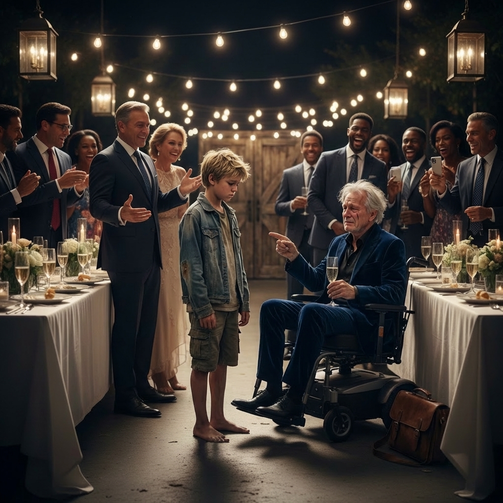 “Security, get this kid out of here,” they ordered—unaware he held what money could never buy.