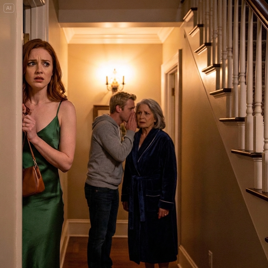 “Finally, she’s in my trap.” That’s what my husband told his mom on our wedding night. I heard everything — and the next morning, they found out who was really trapped.