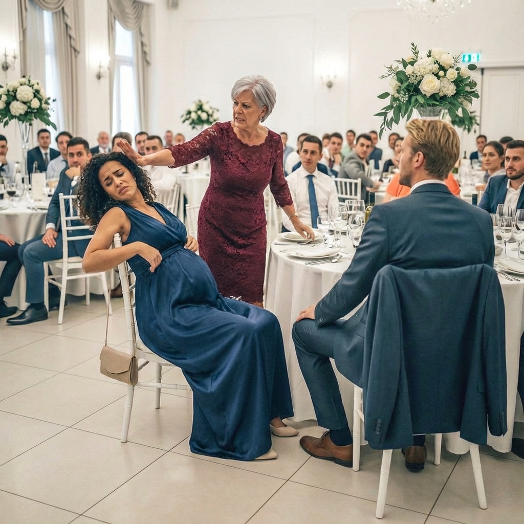 “Did you really think I’d stay silent?”Pregnant Wife Slapped By Mother-In-Law At Wedding — Her Next Move Makes Her Regret It Forever