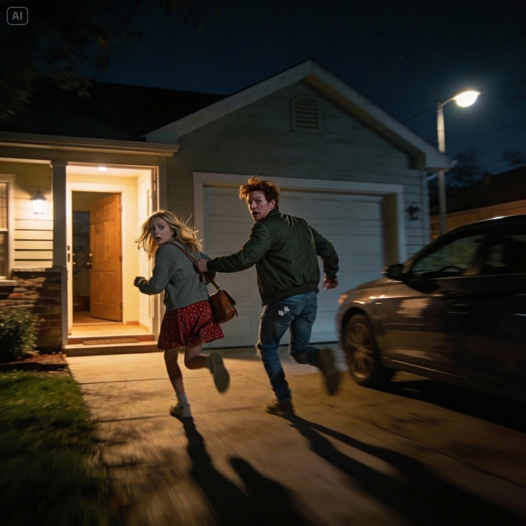 My dad sent me a message at 2 a.m. telling me to take my sister and escape, and that trusting our mother would be a mistake.