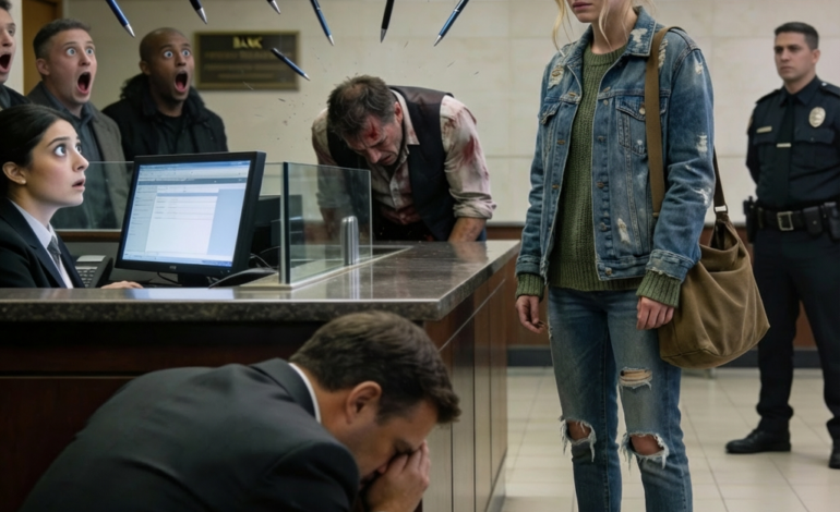 They humiliated me over a $100 request at the bank, I stared back without a word, then withdrew $1 billion and watched their faces turn pale.