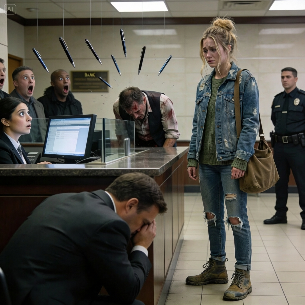 They humiliated me over a $100 request at the bank, I stared back without a word, then withdrew $1 billion and watched their faces turn pale.