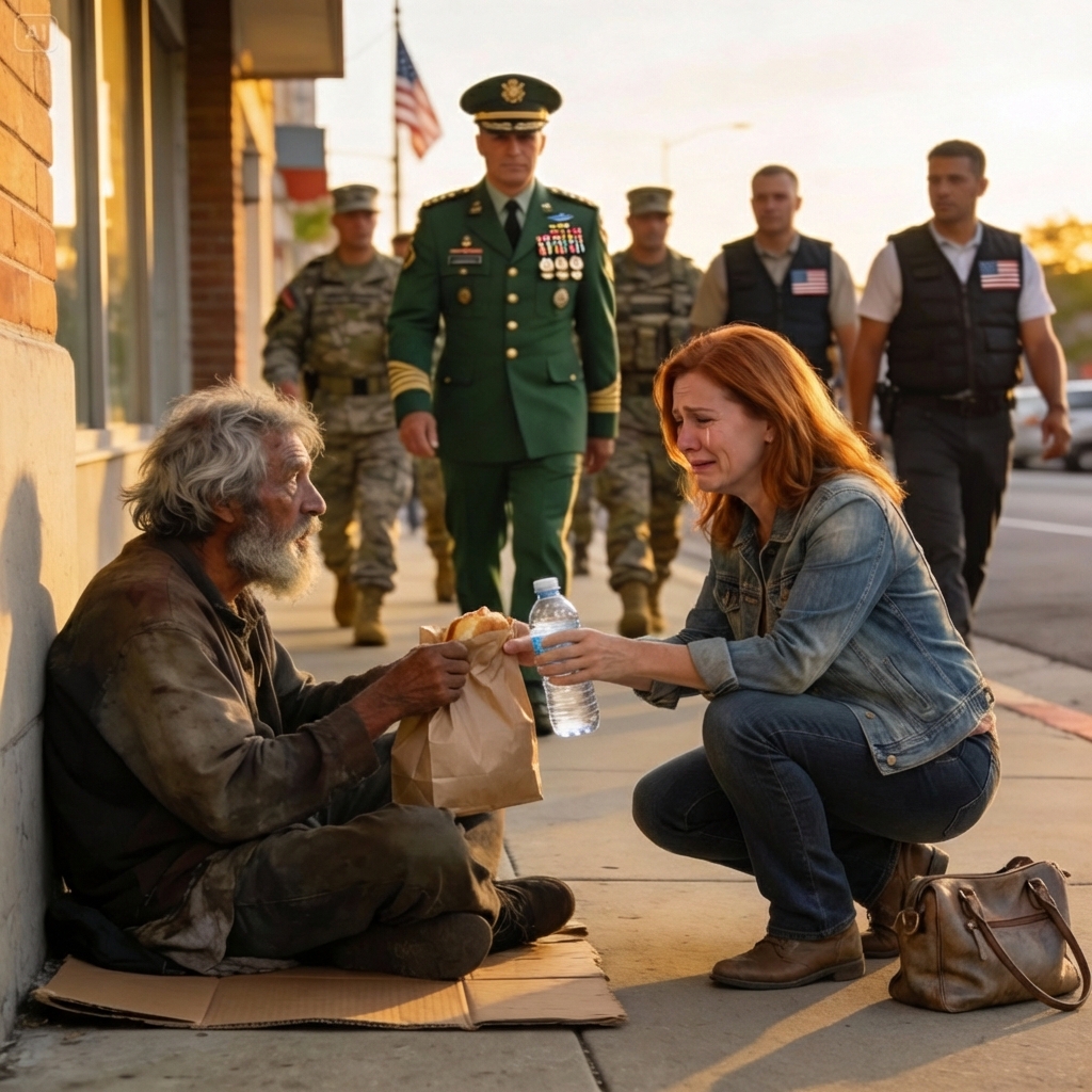 She Never Missed a Day Bringing Breakfast to an Old Man — Then Uniformed Officers Appeared at Her House