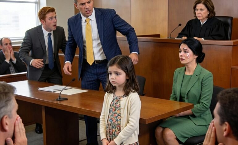 In court, my ex’s lawyer called me a liar and a whore — then my 8-year-old stood up and said, ‘Should I show the judge the pictures Daddy told me to delete?’ Gasps filled the room.