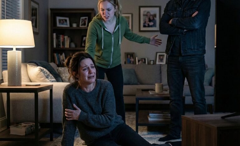 “Stay away from us.” Those were my daughter’s last words before she shoved me hard enough to send me crashing to the floor. I didn’t scream. I didn’t beg. I just smiled, stood up, and texted one word: Okay. Then I quietly cut off the money for their new house. Five hours later, my phone exploded with thirty missed calls… and that’s when the truth finally began to unravel.