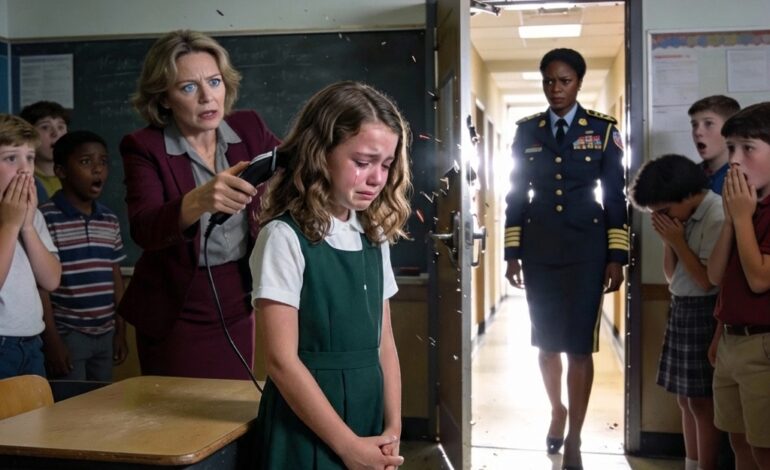 “She Screamed While the Clippers Buzzed — A Teacher’s ‘Rule’ Shattered a Black Child’s Dignity Forever”…