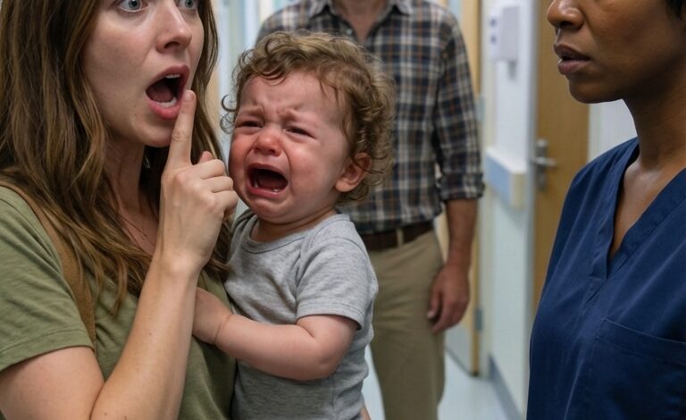 When I walked through the door, my toddler was barely breathing.