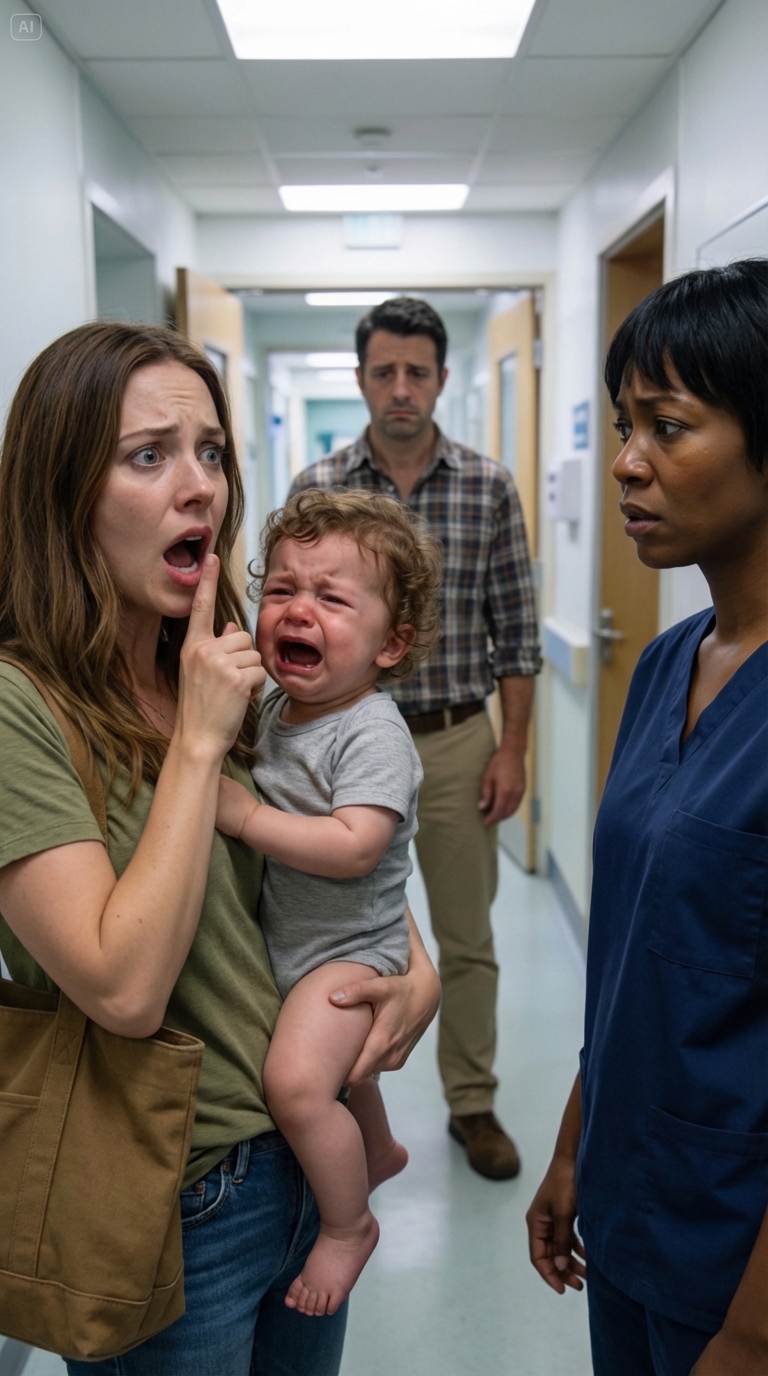 When I walked through the door, my toddler was barely breathing.