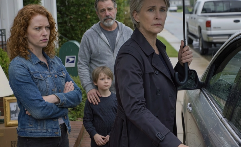 While I was burying my husband alone, my children were already changing the locks in our home and stacking my life on the porch like a delivery—suitcases, photo albums, even his reading lamp—certain I’d fold in the rain and walk away… but the next morning, when the lawyer opened the will and began to read, their faces went pale, and I finally understood what my husband had been protecting me from.