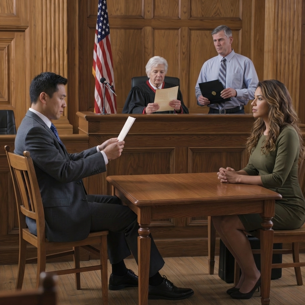 He laughed while signing the divorce papers, thinking I was a penniless nobody, but he froze when the judge opened a sealed envelope revealing my trillion-dollar secret, turning his victory into a nightmare that would destroy his entire life forever…