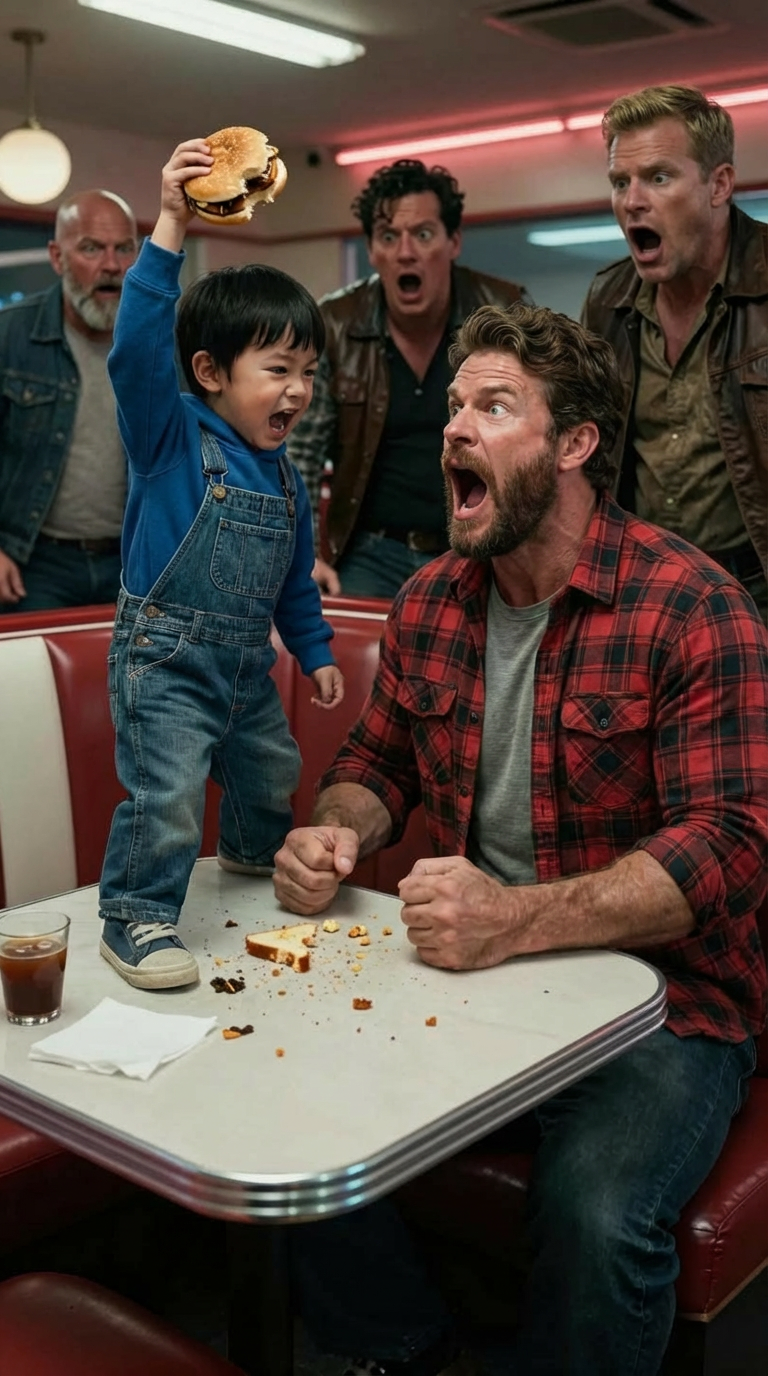 She Stopped a Poisoned Burger Inches From His Mouth — Five Days Later, 179 Motorcycles Surrounded a Children’s Shelter