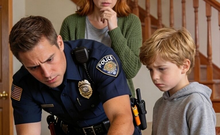 My son ran in excitedly and said that Grandma had sent him a toy. He was holding a package in his hands. I called Grandma to thank her, but she sounded confused and said she hadn’t sent anything. A sense of unease washed over me, and I immediately called the police. What they found next was shocking.