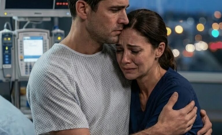 For three years, I had been caring for the handsome CEO, lying in a deep coma, always keeping my distance. But that night… as I gazed at him lying motionless under the cold, sterile light, my heart skipped a beat. I leaned down gently, placing a soft kiss—one secret I was sure he would never know. But just as my lips pulled away, a strong arm suddenly wrapped around my waist. He… held me. His warm breath brushed my ear as he whispered, ‘Don’t leave me again.’ And the vital monitor began to beep wildly…